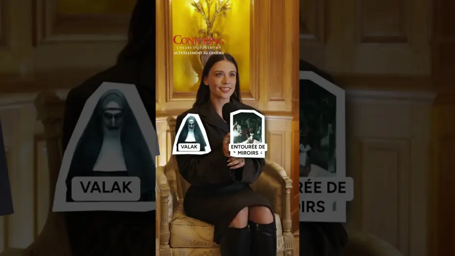 Watch film The Conjuring: Last Rites | Mia Tomlinson, alias Judy Warren, a plus peur des escargots que des clowns ? 👀 #Conjuring