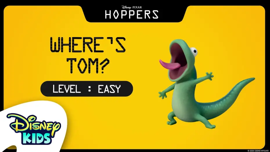 Watch film Hoppers | Find Tom Lizard | Level: EASY