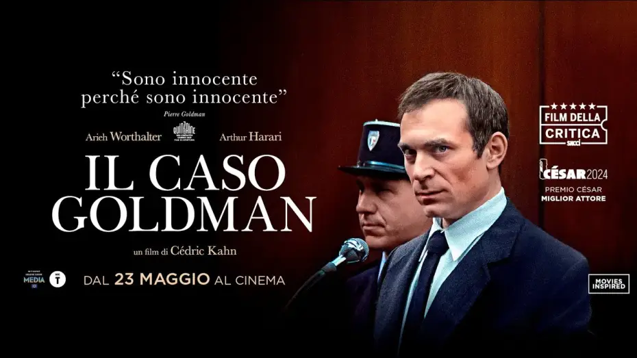 Watch film The Goldman Case | IL CASO GOLDMAN Trailer Ufficiale italiano dal 23 maggio al Cinema