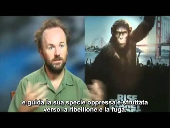Watch film Rise of the Planet of the Apes | L'alba del pianeta delle Scimmie videointervista Rupert Wyatt