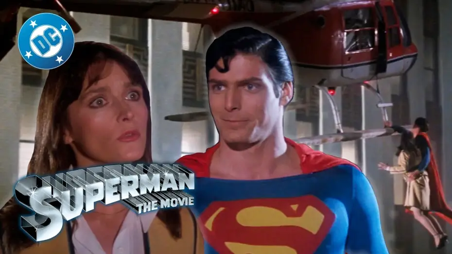 Watch film Superman | catching a helicopter AND a baddie
