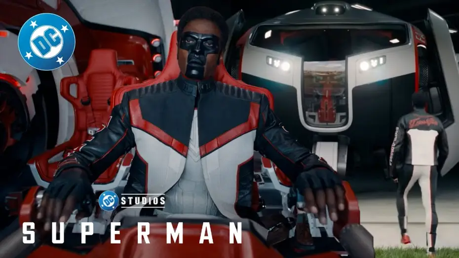 Watch film Superman: Legacy | Mr. Terrific's sick ride