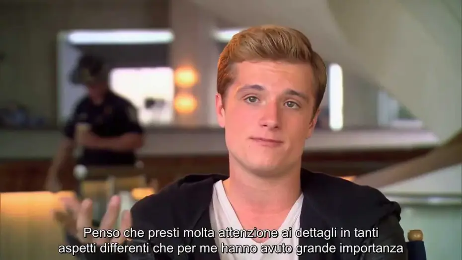 Watch film The Hunger Games: Catching Fire | Hunger Games: La Ragazza di Fuoco - Intervista a Josh Hutcherson (sottotitoli in italiano)