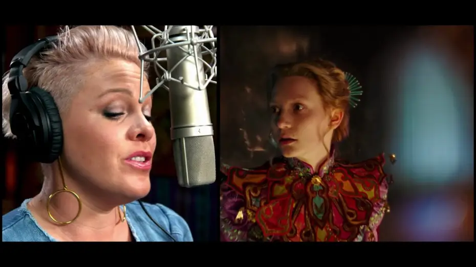 Watch film Alice Through the Looking Glass | Alice attraverso lo specchio - P!nk canta &ldquo;White Rabbit&rdquo; - Pod dal film | HD