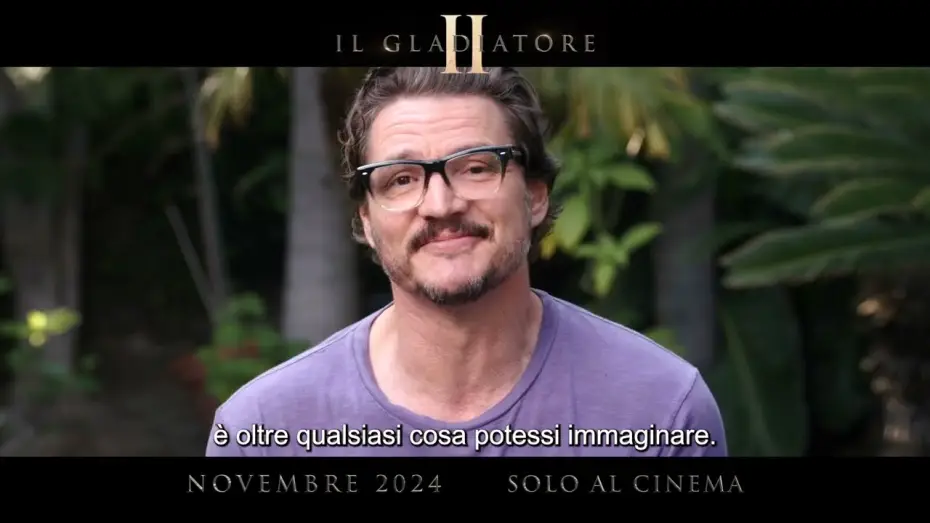 Watch film Untitled Gladiator Sequel | Il Gladiatore II | Featurette Pedro Pascal