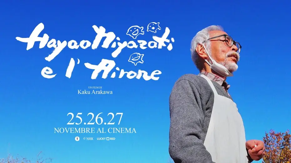 Watch film Hayao Miyazaki and the Heron | Hayao Miyazaki e l&rsquo;airone - di Kaku Arakawa | Evento speciale 25-26-27 novembre al cinema