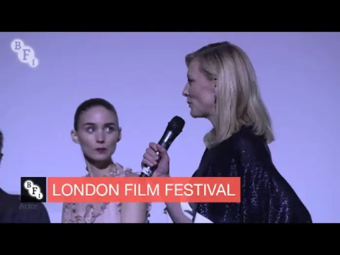 Watch film Carol | Carol Onstage Intro - American Express&reg; Gala | BFI London Film Festival