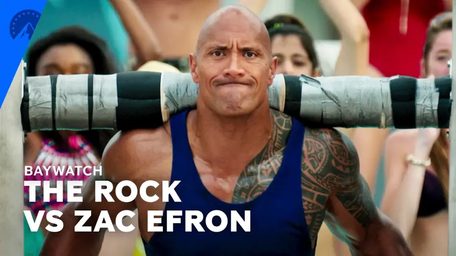Watch film Baywatch | The Rock Shows Zac Efron How It's Done