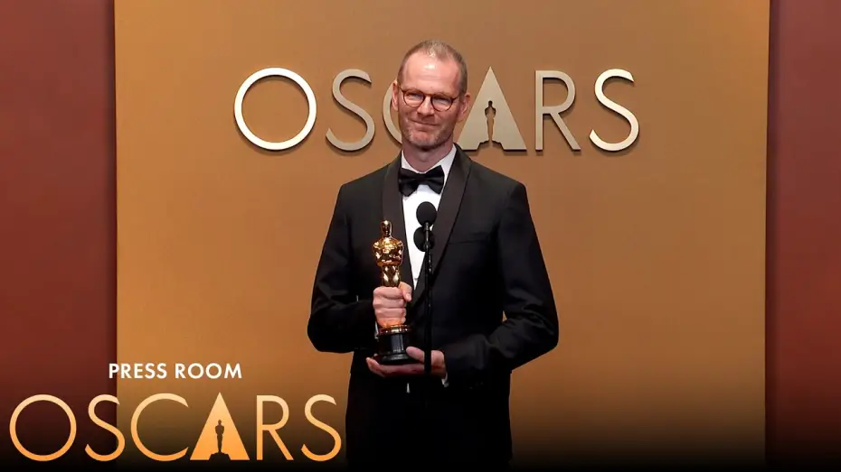 Watch film Sentimental Value | Sentimental Value Best International Feature Film Press Room Speech | 98th Oscars (2026)