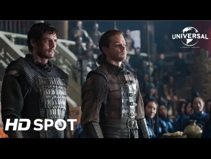 Watch film The Great Wall | La Grande Muraille / Spot 30s "S&rsquo;Unir" VF [Au cin&eacute;ma le 11 Janvier]