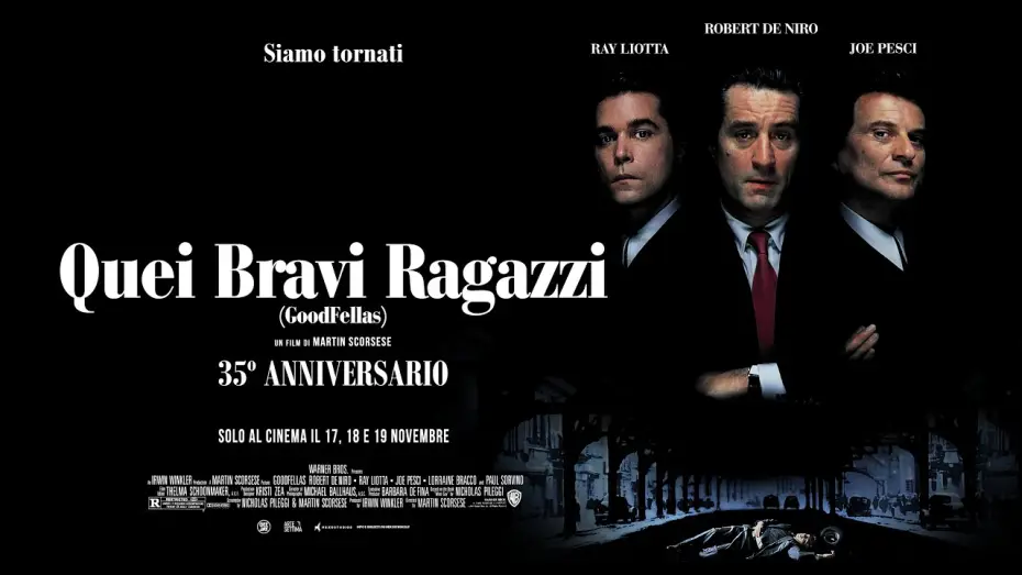 Watch film GoodFellas | QUEI BRAVI RAGAZZI - Al cinema dal 17 al 19 novembre - TRAILER