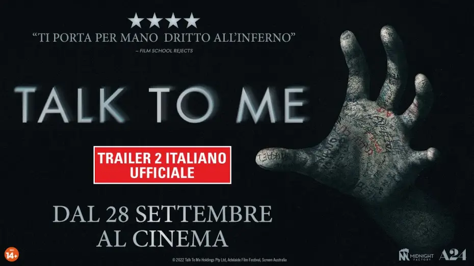 Watch film Talk to Me | Talk To Me - Trailer 2 Italiano Ufficiale