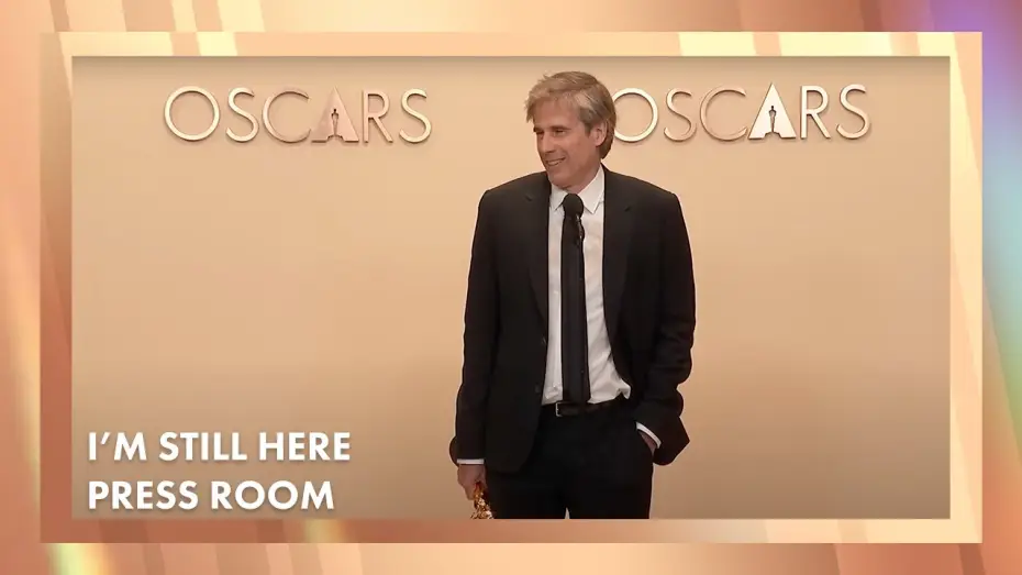 Watch film I'm Still Here | 'I'm Still Here' Best International Feature Film Press Room Speech | 97th Oscars (2025)