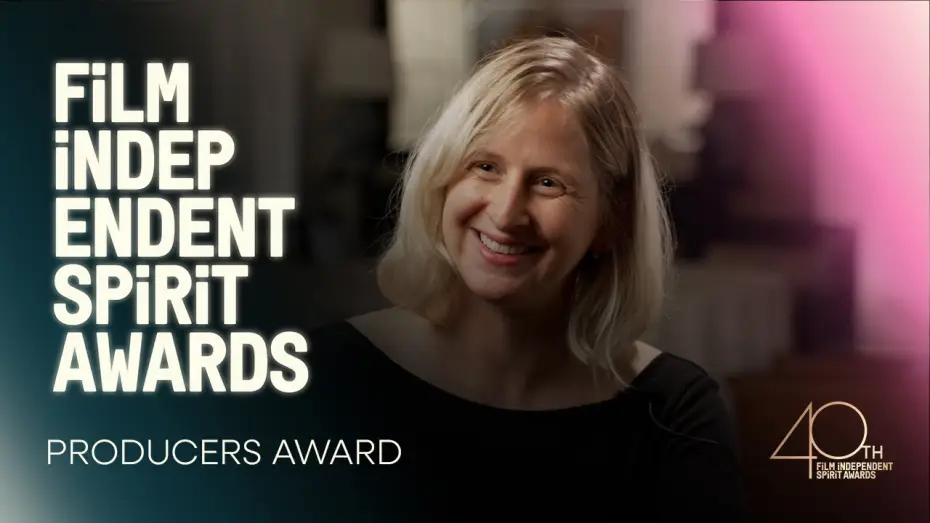 Watch film I Saw the TV Glow | Sarah Winshall (I SAW THE TV GLOW) Wins the Producers Award | 2025 Spirit Awards