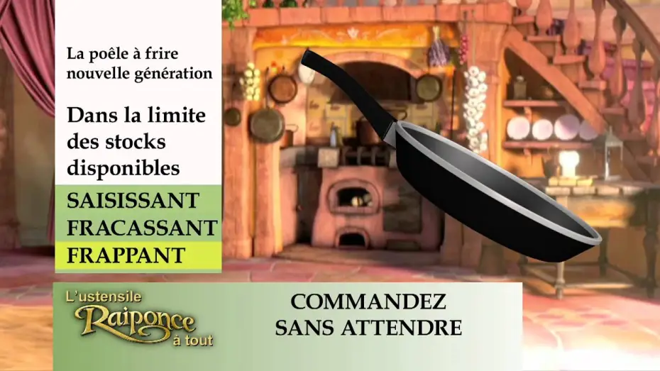 Watch film Tangled | T&eacute;l&eacute;shopping : l'ustensile Raiponce &agrave; tout