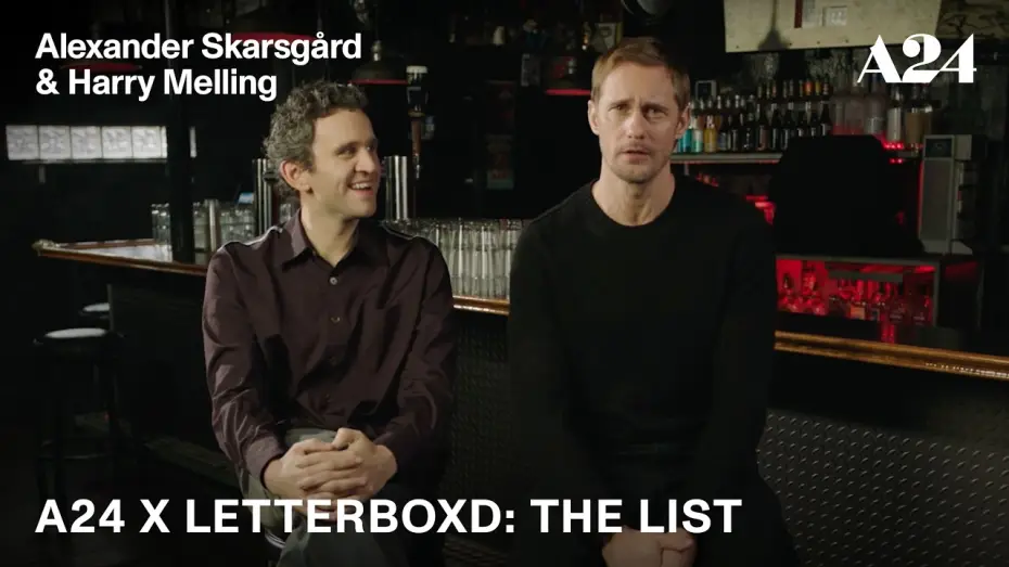 Watch film Pillion | Alexander Skarsg&aring;rd & Harry Melling | A24 x Letterboxd: The List
