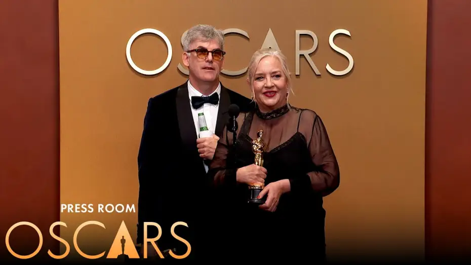 Watch film Frankenstein | Frankenstein Best Production Design Press Room Speech | 98th Oscars (2026)