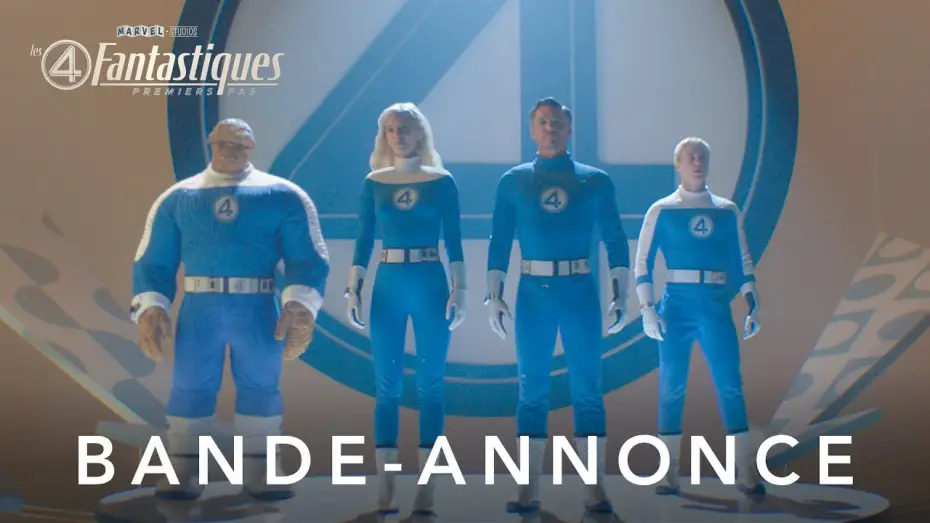 Watch film The Fantastic Four | Les 4 Fantastiques : Premiers pas - Premi&egrave;re bande-annonce (VF) | Marvel