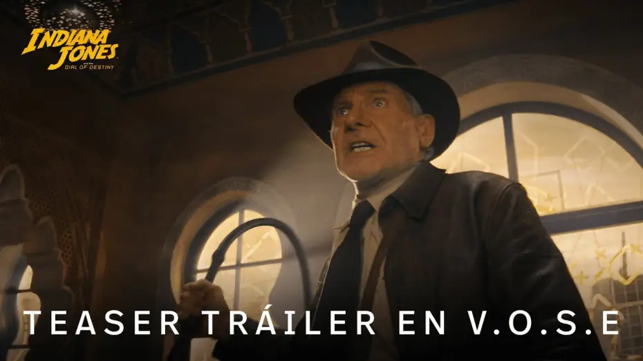 Watch film Indiana Jones and the Dial of Destiny | Teaser Tr&aacute;iler Oficial [VOSE]