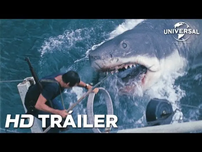Watch film Jaws | Tr&aacute;iler 50&ordm; Aniversario en espa&ntilde;ol