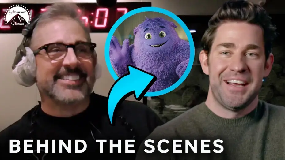 Watch film IF | Voice Actors Behind the Scenes w/ John Krasinski, Steve Carell & More!