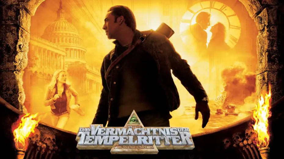 Watch film National Treasure | Das Verm&auml;chtnis der Tempelritter - Trailer Deutsch 1080p HD