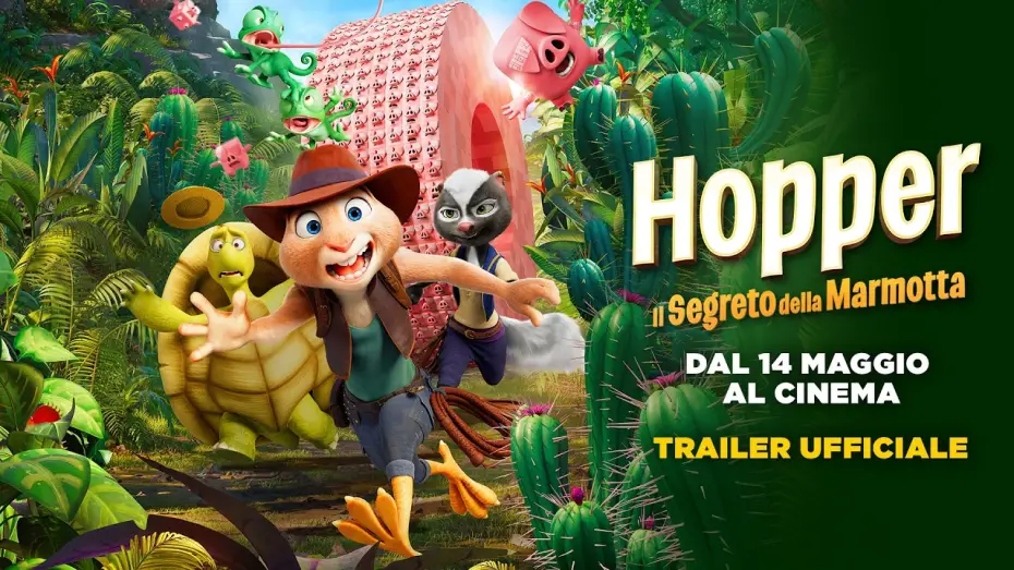 Watch film Chickenhare and the Secret of the Groundhog | Hopper - Il segreto della Marmotta | Trailer 90" | dal 14 maggio al cinema