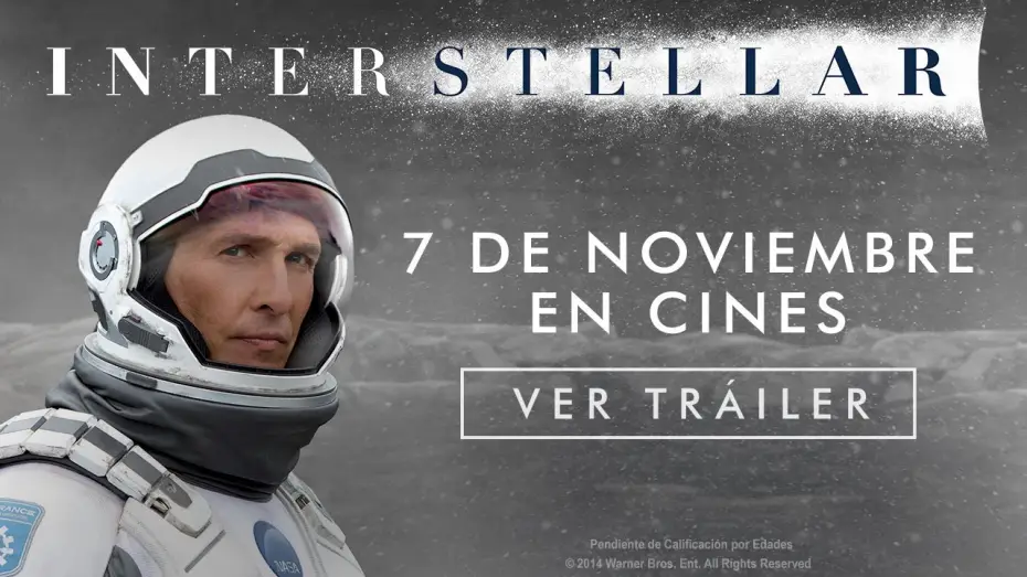 Watch film Interstellar | Interstellar - Tr&aacute;iler final en espa&ntilde;ol HD