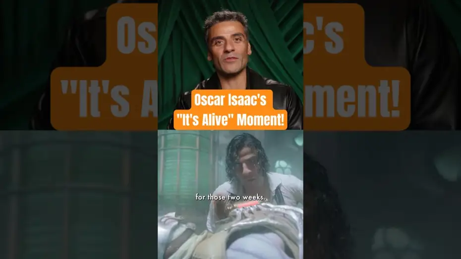 Watch film Frankenstein | Oscar Isaac on Filming Frankenstein&rsquo;s &ldquo;It&rsquo;s Alive&rdquo; Moment!