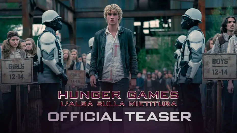 Watch film The Hunger Games: Sunrise on the Reaping | HUNGER GAMES: L'ALBA SULLA MIETITURA - Teaser Ufficiale - dal 19 Novembre 2026 #soloalcinema