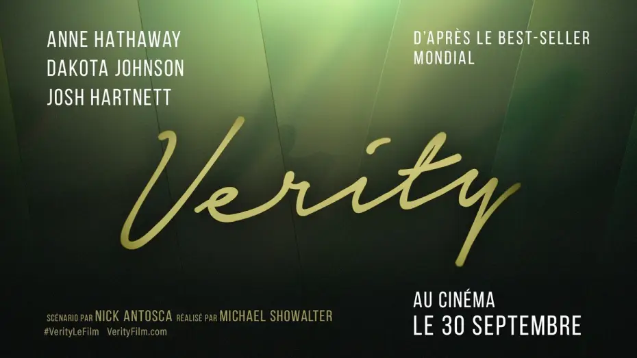 Watch film Verity | VERITY - Bande-annonce teaser officielle