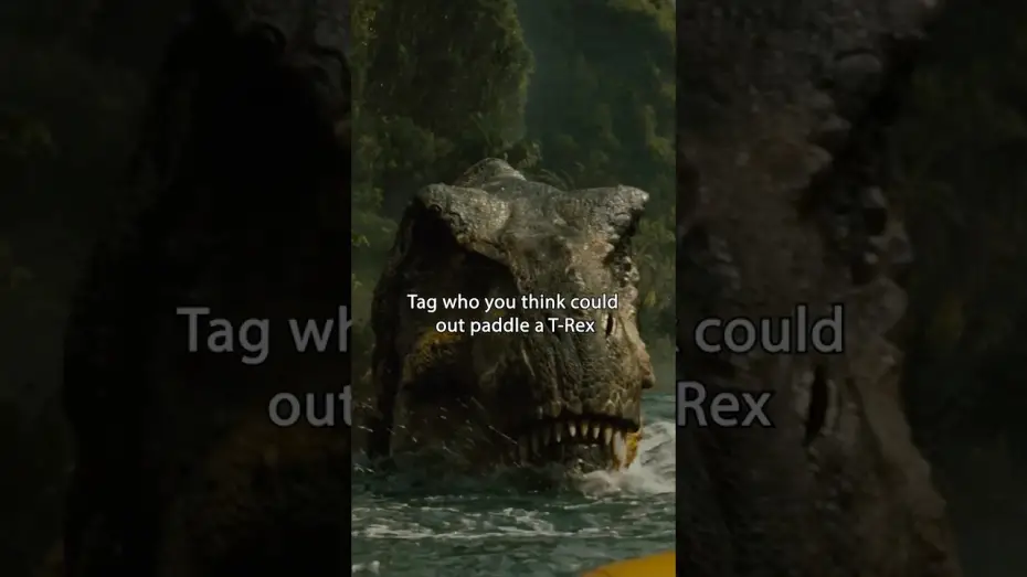 Watch film Untitled Jurassic World Movie | Paddle like your life depends on it&hellip;cause it does.