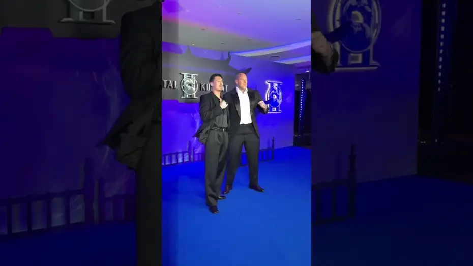 Watch film Mortal Kombat 2 | Kombat ready... Martyn Ford and Lewis Tan reunite at the MORTAL KOMBAT II European Fan Event