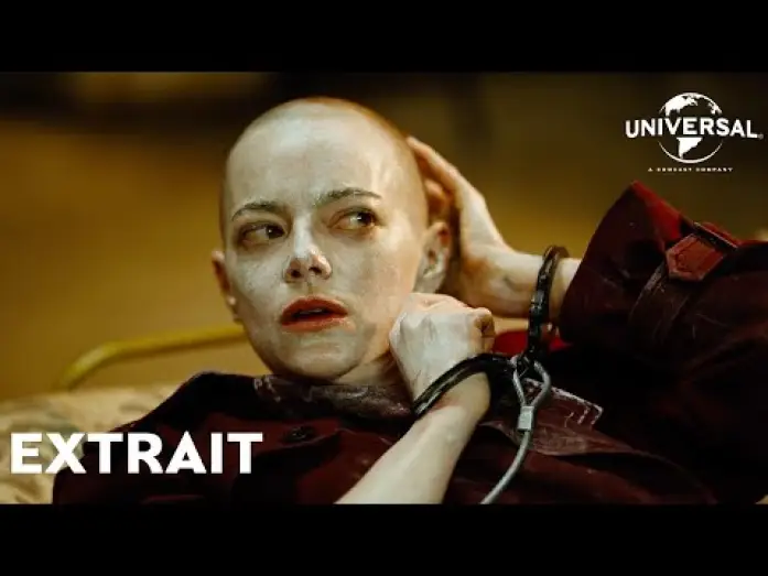 Watch film Bugonia | BUGONIA - Extrait "Michelle se r&eacute;veille avec le cr&acirc;ne ras&eacute;" VOST [Actuellement au cin&eacute;ma]