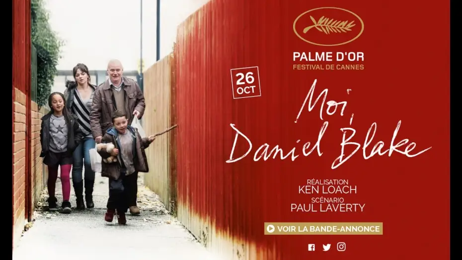 Watch film I, Daniel Blake | MOI, DANIEL BLAKE - Bande Annonce VF