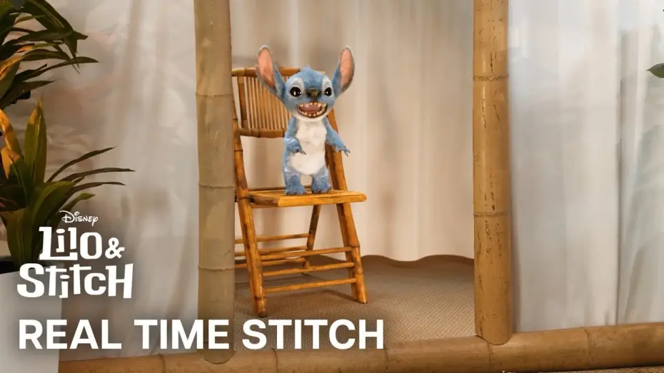 Watch film Lilo & Stitch | Real-Time Stitch | Behind the Magic