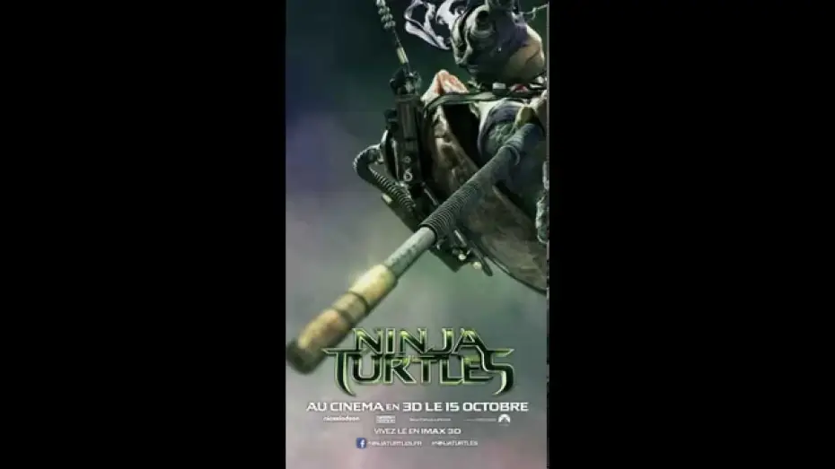 Watch film Teenage Mutant Ninja Turtles | NINJA TURTLES : l'affiche anim&eacute;e de Donatello