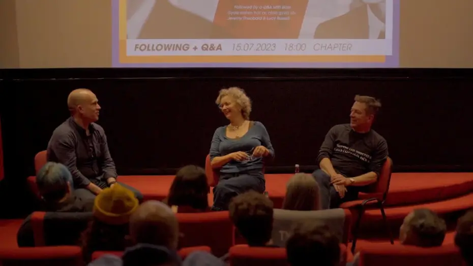 Watch film Following | Q&A with Jeremy Theobald and Lucy Russell