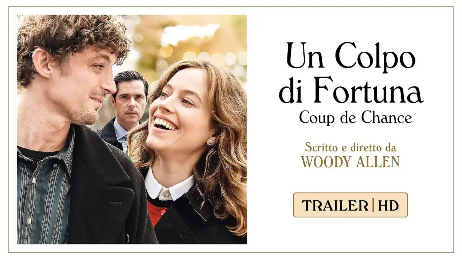 Watch film Coup de chance | Un colpo di fortuna di Woody Allen presentato a Venezia 80 |Trailer ufficiale ITA HD