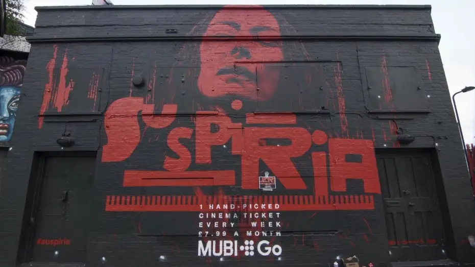 Watch film Suspiria | SUSPIRIA Mural Timelapse