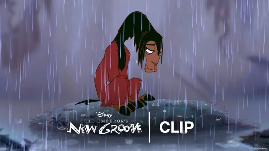 Watch film The Emperor's New Groove | Kuzco Wallowing in the Rain - Official Clip