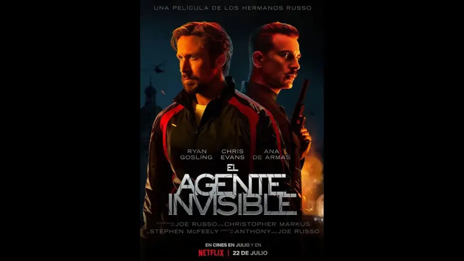 Watch film The Gray Man | EL AGENTE INVISIBLE &ndash; Tr&aacute;iler Espa&ntilde;ol [HD][5.1] (2022)