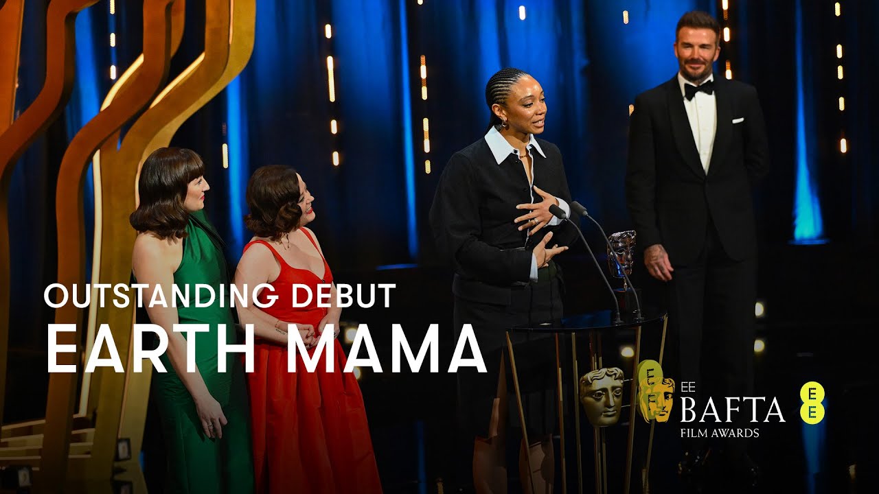Watch film Earth Mama | The Earth Mama team wins Outstanding Debut | EE BAFTA Film Awards 2024