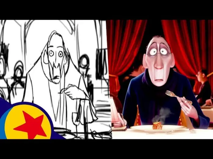 Watch film Ratatouille | Anton Ego's Ratatouille Memory | Pixar Side-by-Side