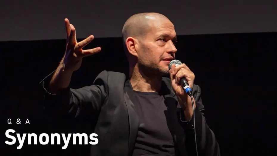 Watch film Synonyms | Nadav Lapid on Israeli Identity, Paris, and the Message of Synonyms | NYFF57