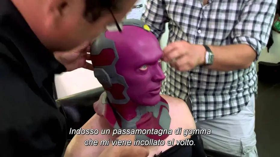 Watch film Avengers: Age of Ultron | Marvel's Avengers: Age of Ultron - Il trucco di Visione - Pod dal film | HD