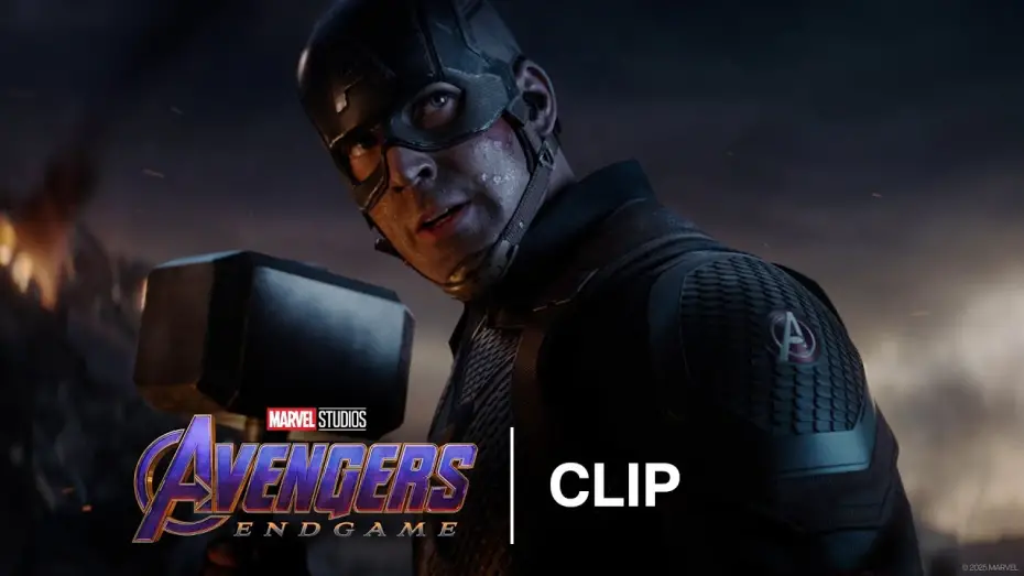 Watch film Avengers: Endgame | Captain America (Steve Rogers) Wields Mjolnir - Official Clip