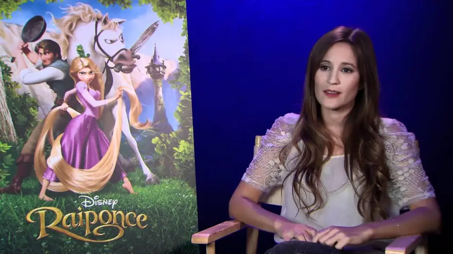 Watch film Tangled | Making of doublage du film "Raiponce" - Isabelle Adjani, Maeva M&eacute;line et Romain Duris