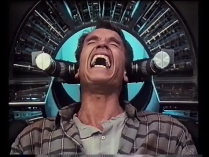 Watch film Total Recall | Arnold Schwarzenegger in TOTAL RECALL - Trailer (1990, German)