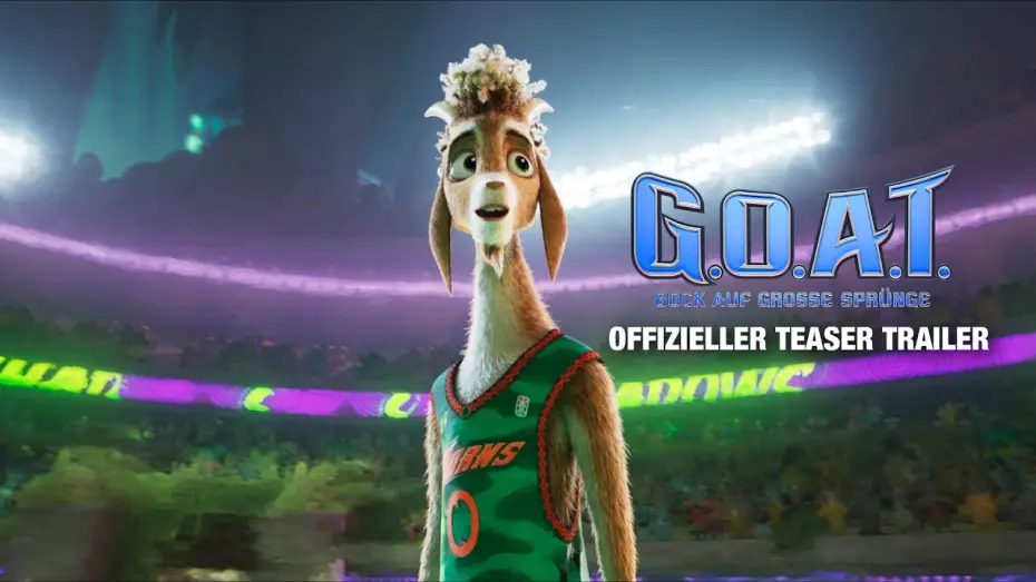 Watch film GOAT | G.O.A.T. - Bock auf gro&szlig;e Spr&uuml;nge &ndash; Offizieller Teaser Trailer (Kinostart: 19.2.2026)